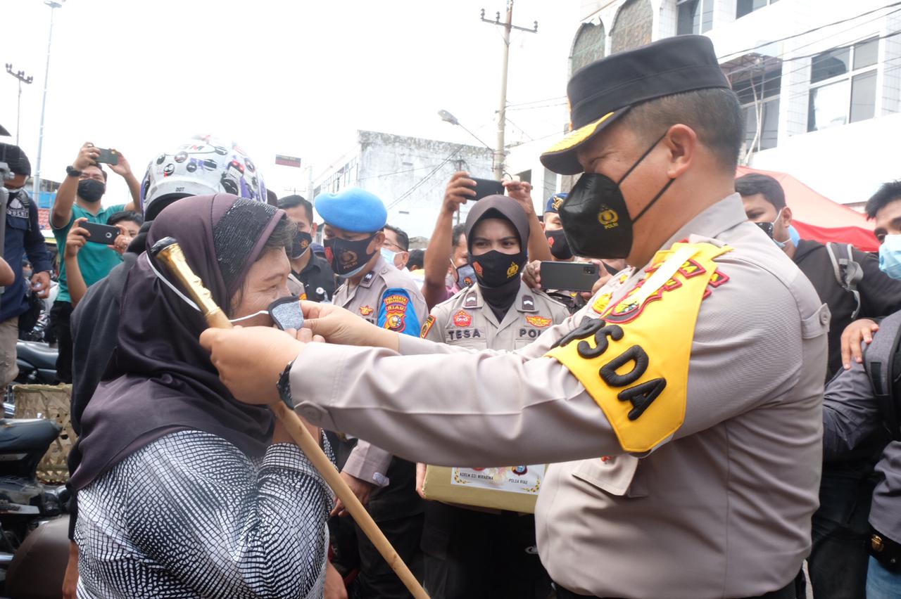 Ajak Gubernur, Kapolda Riau dan Pangdam I BB Taja Kegiatan Peduli Masyarakat Cegah Covid-19