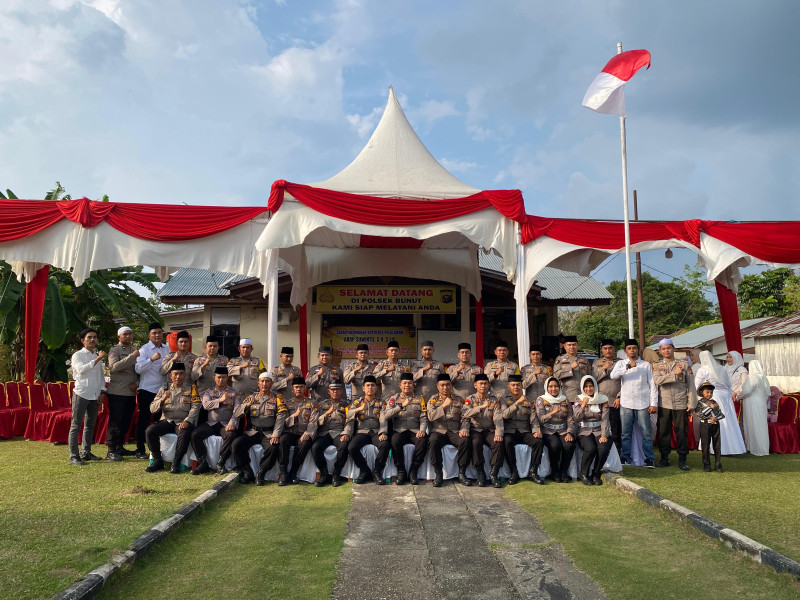 Kapolres Pelalawan Gelar Safari Ramadhan 1445 H di Kecamatan Bunut