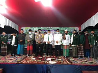 Bersama Ratusan Santri, Kapolres Meranti Doa Bersama untuk Pilkada Damai