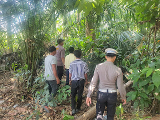 Polsek Sei Kijang Melaksanakan Patroli Karhutla dan Sosialisasi Larangan Pembakaran Hutan 