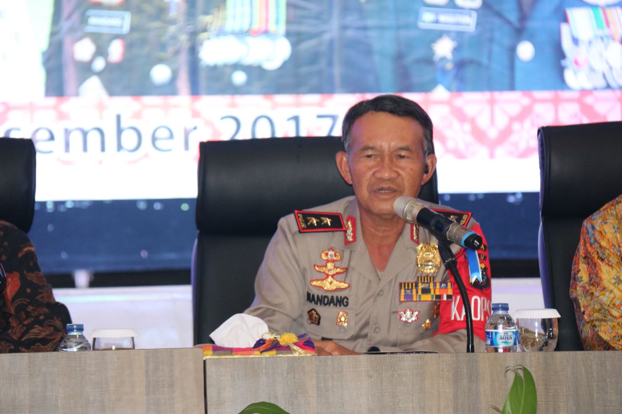 Kapolda Riau Release Penurunan Angka Guantibmas Di Riau 