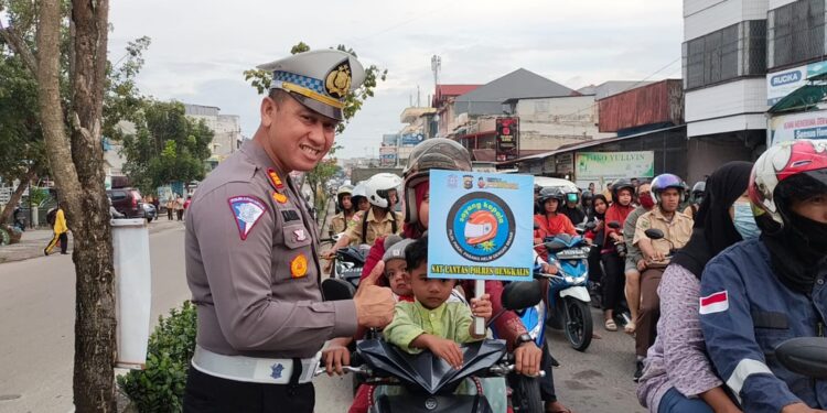 Satlantas Polres Bengkalis Gelar Operasi Lancang Kuning 2023