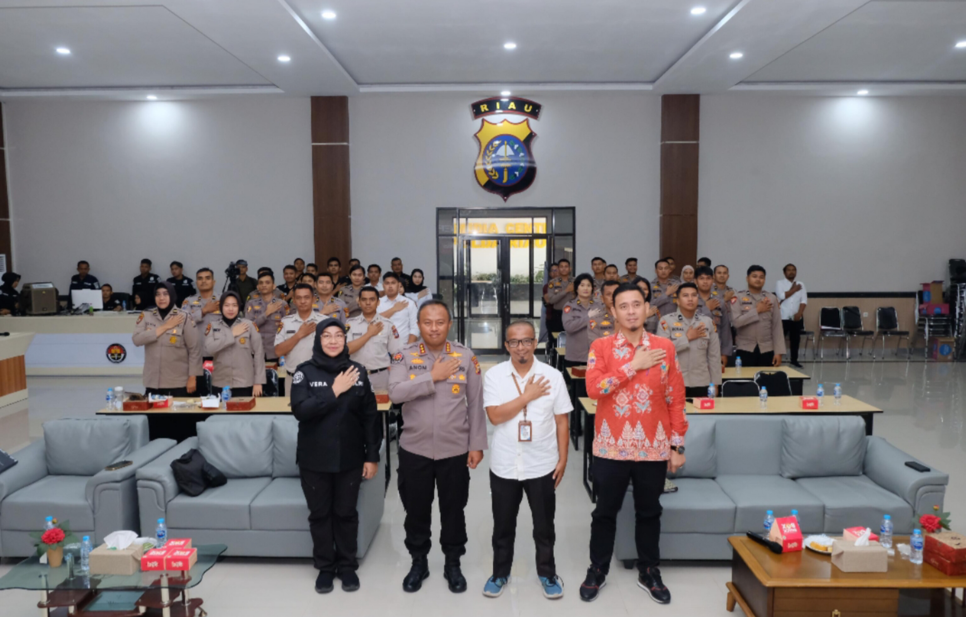 Polda Riau Gelar Pelatihan Penguatan PPID Guna Wujudkan Keterbukaan Informasi Publik