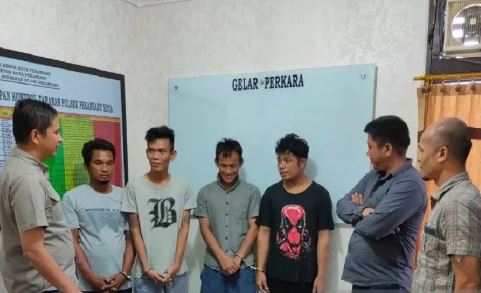 Polsek Pekanbaru Kota bekuk napi asimilasi membobol toko elektronik