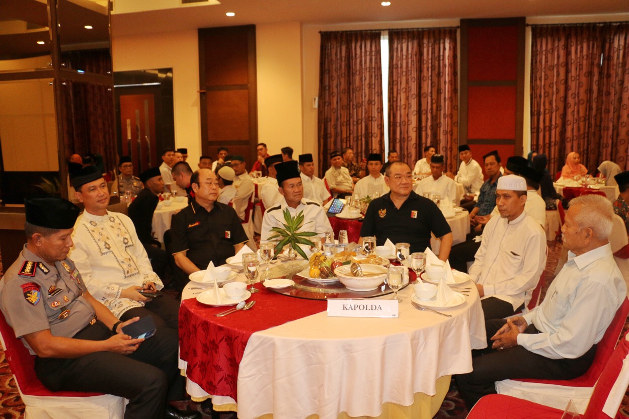 Jalin Silaturahmi, Polda Riau Gelar Buka Bersama Perbakin Riau dan Puluhan Anak Yatim
