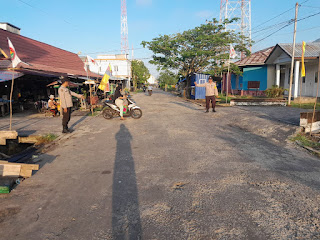 Polsek Kuala Kampar Cegah Kecelakaan Lalu Lintas