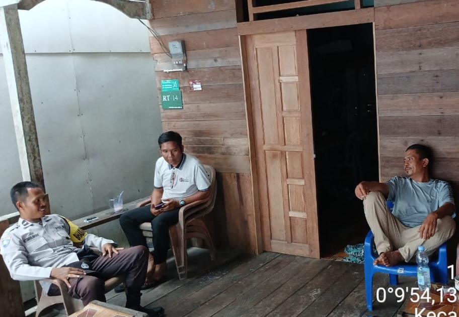 Polsek Teluk Meranti Jaga Harkamtibmas Pasca Pilkada Tahun 2024
