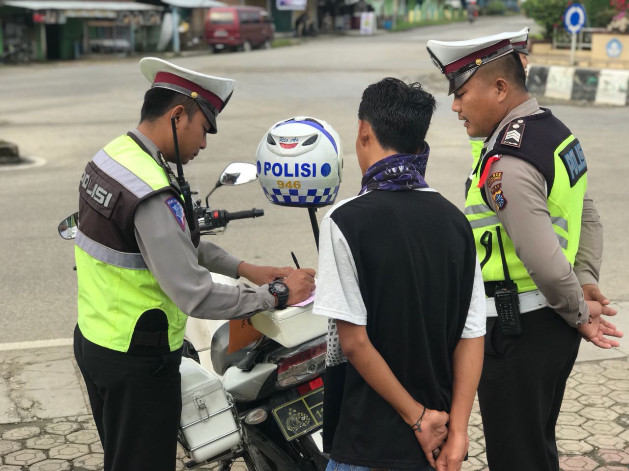Hasil Pelaksanaan Operasi Keselamatan Terpusat Tahun 2018 Di wilayah Polres Kuansing