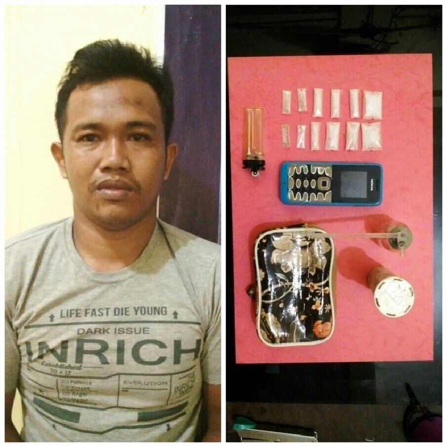 Sedang Transaksi Dikebun Sawit Pria Ini Keburu Diamankan Petugas