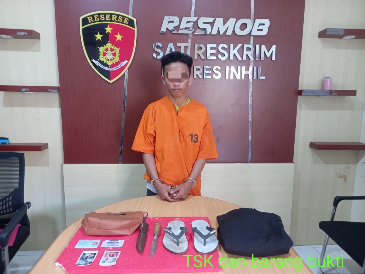 Tenggak Miras Sebelum Beraksi, Pelaku Curas di Inhil Diringkus Polisi