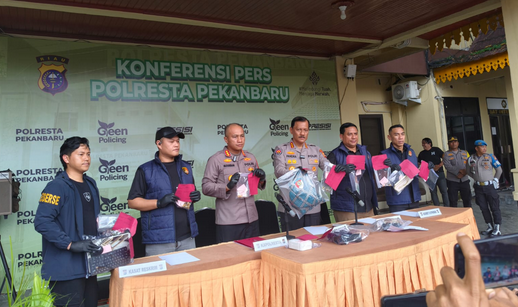 Polisi Ungkap Jejak Pelarian 4 Pembunuh Lansia Pekanbaru hingga Ditangkap