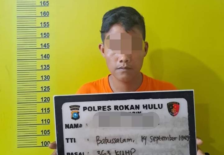 Polres Rohul Rohul Tangkap Pelaku Curat Ranmor