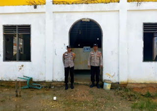 Polsek Pangkalan Lesung Lakukan Pengamanan di Tempat Ibadah Gereja 