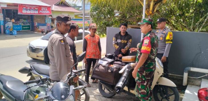 Harkamtibmas Menghadapi Pilkada, Polsek Bunut Patroli Sinergitas Bersama TNI dan Satpol PP