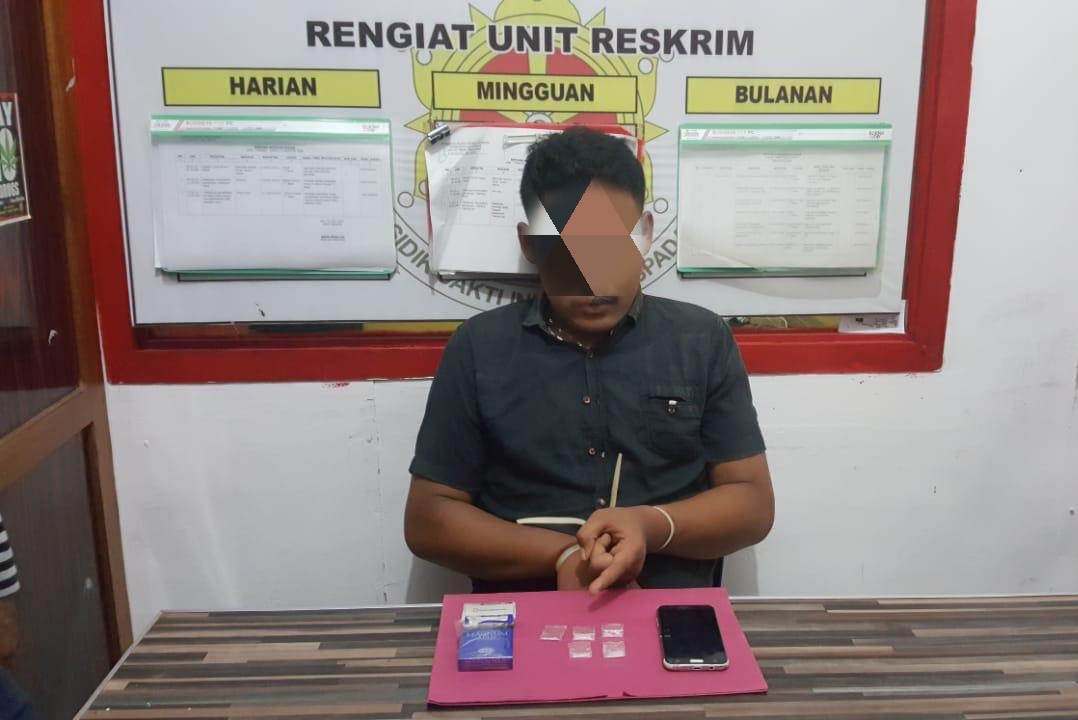 Seorang Pemuda di Selatpanjang Diamankan Petugas Saat Melakukan Transaksi Narkoba
