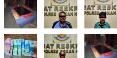 Terduga TP Perjudian Jenis Tembak Ikan Di Rohul Diringkus Polisi