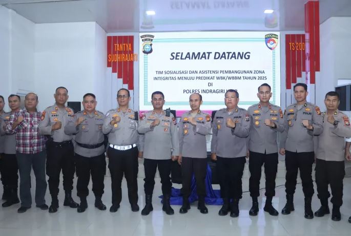 Kapolres Tekankan Komitmen Personel Polres Inhil Menuju WBK dan WBBM