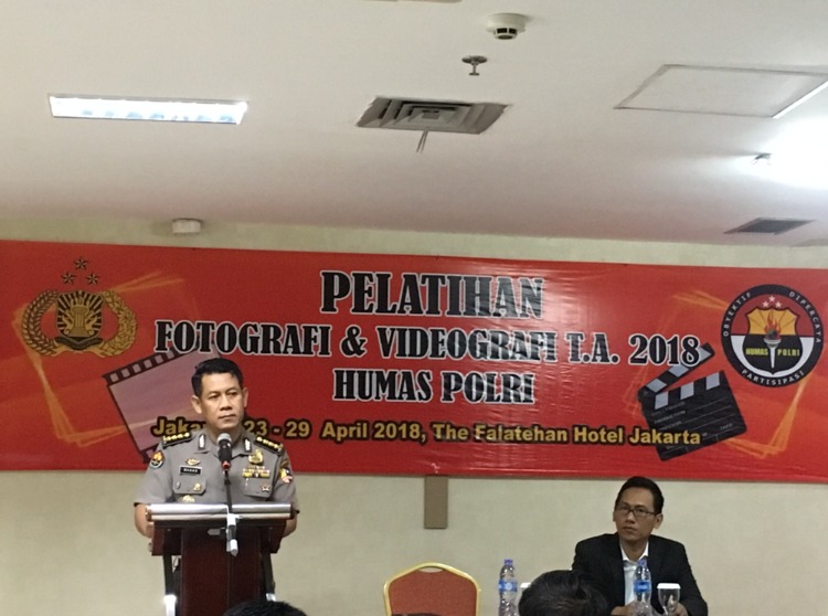 Pelatihan Fotografi Dan Videografi TA 2018 Humas Polri