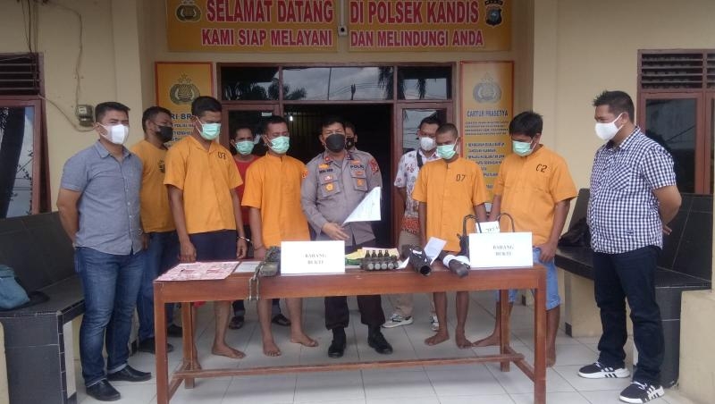 Polsek Kandis Berhasil Mengungkap Pelaku Tindak Pidana Curat