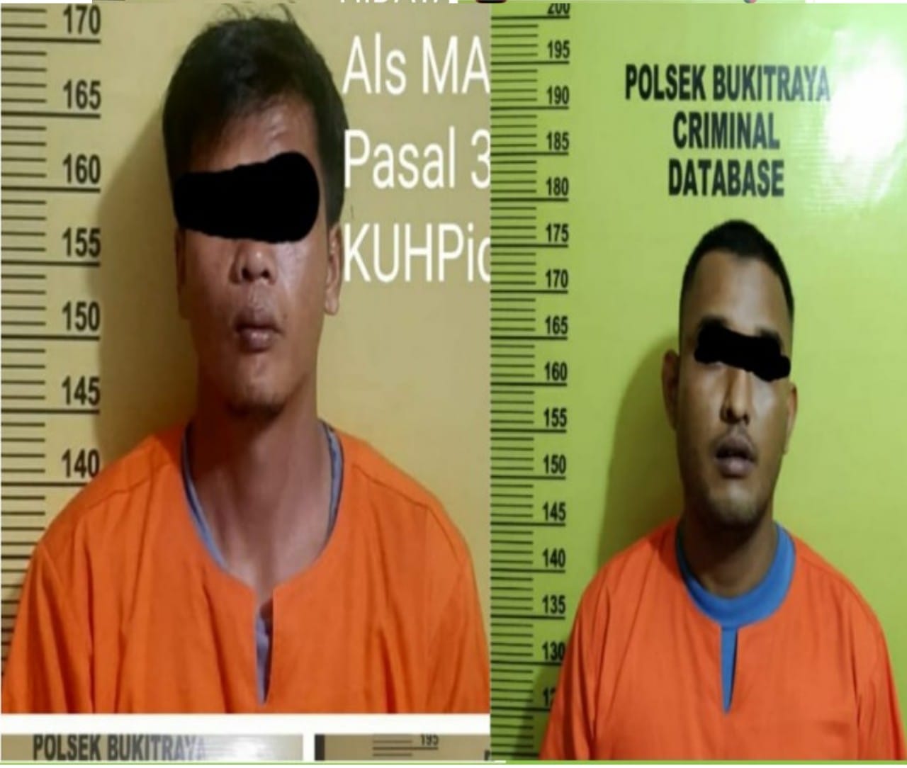 Tim Opsnal Polsek Bukit Raya Bekuk Dua Pelaku Penggelapan Sepeda Motor 