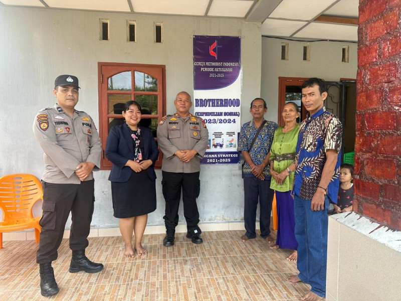 Polres Siak Lakukan Giat Minggu Kasih