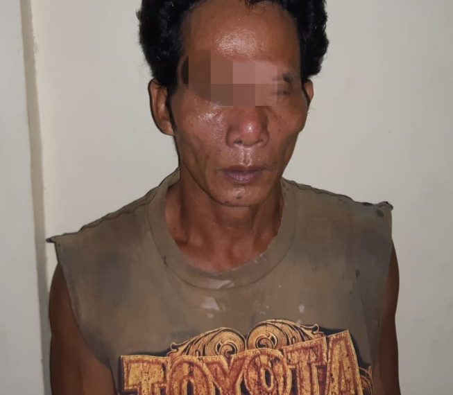 Polsek Perhentian Raja Ringkus Pria Bejat ini Karena Cabuli Anak Tirinya