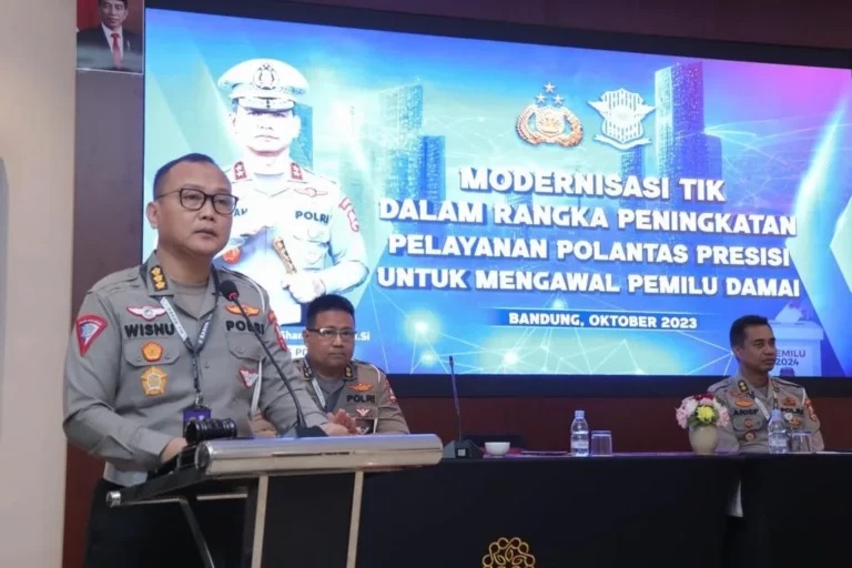 TIK Korlantas Polri Gelar Rakor Peningkatan Pelayanan Polantas Presisi Untuk Kawal Pemilu 2024