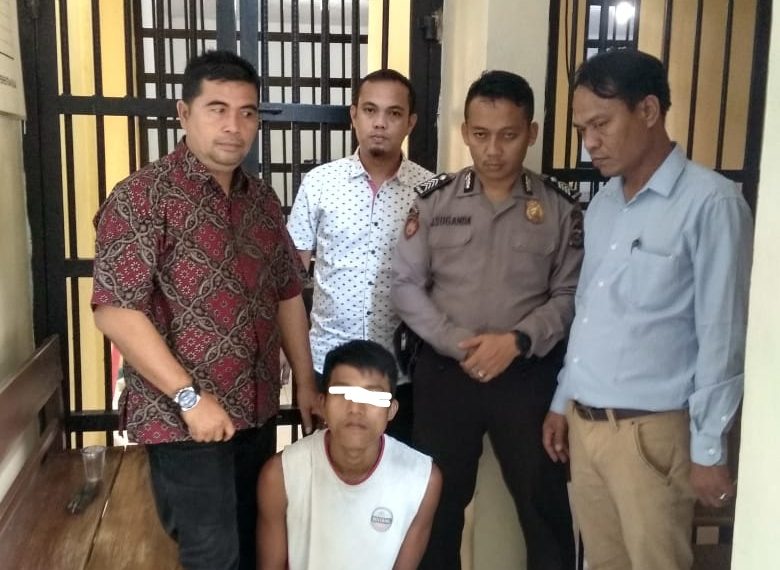 Cabuli Bocah, Lelaki Ini Ditangkap Polsek Perhentian Raja