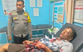 Polsek Kuantan Hilir Tangani Kasus Penganiayaan Berat di Desa Gunung Melintang