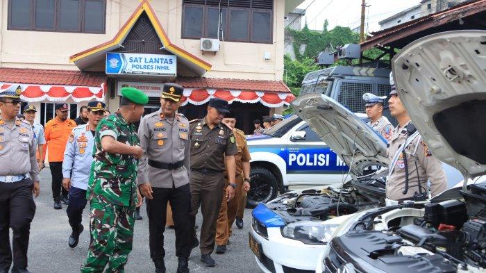 Wakapolres Inhil Tekankan Personel Hindari Pungli Saat Operasi Patuh Lancang Kuning 2025