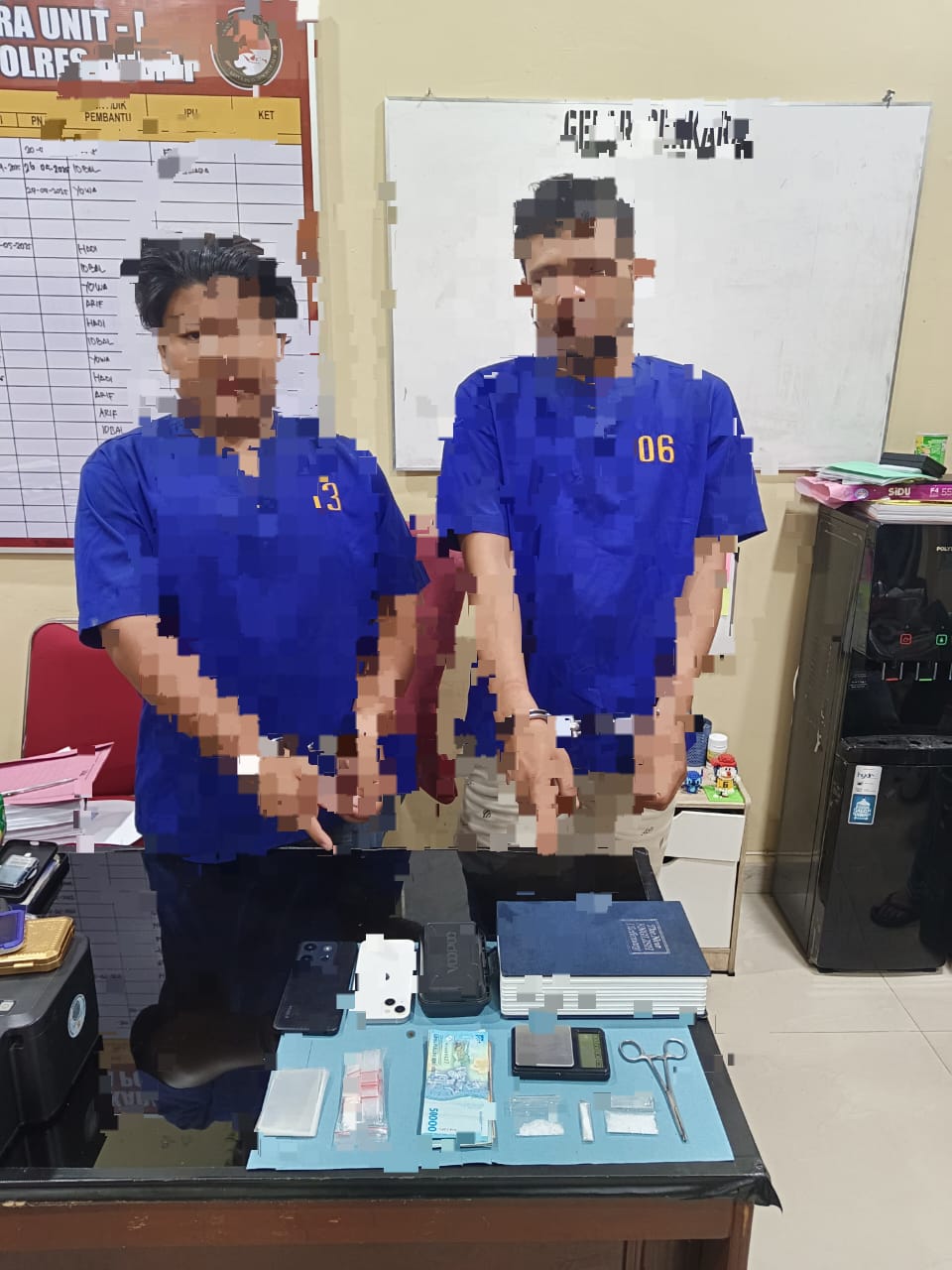 Operasi Pekat 2025: Satres Narkoba Dumai Ungkap Kasus Sabu di Bangsal Aceh