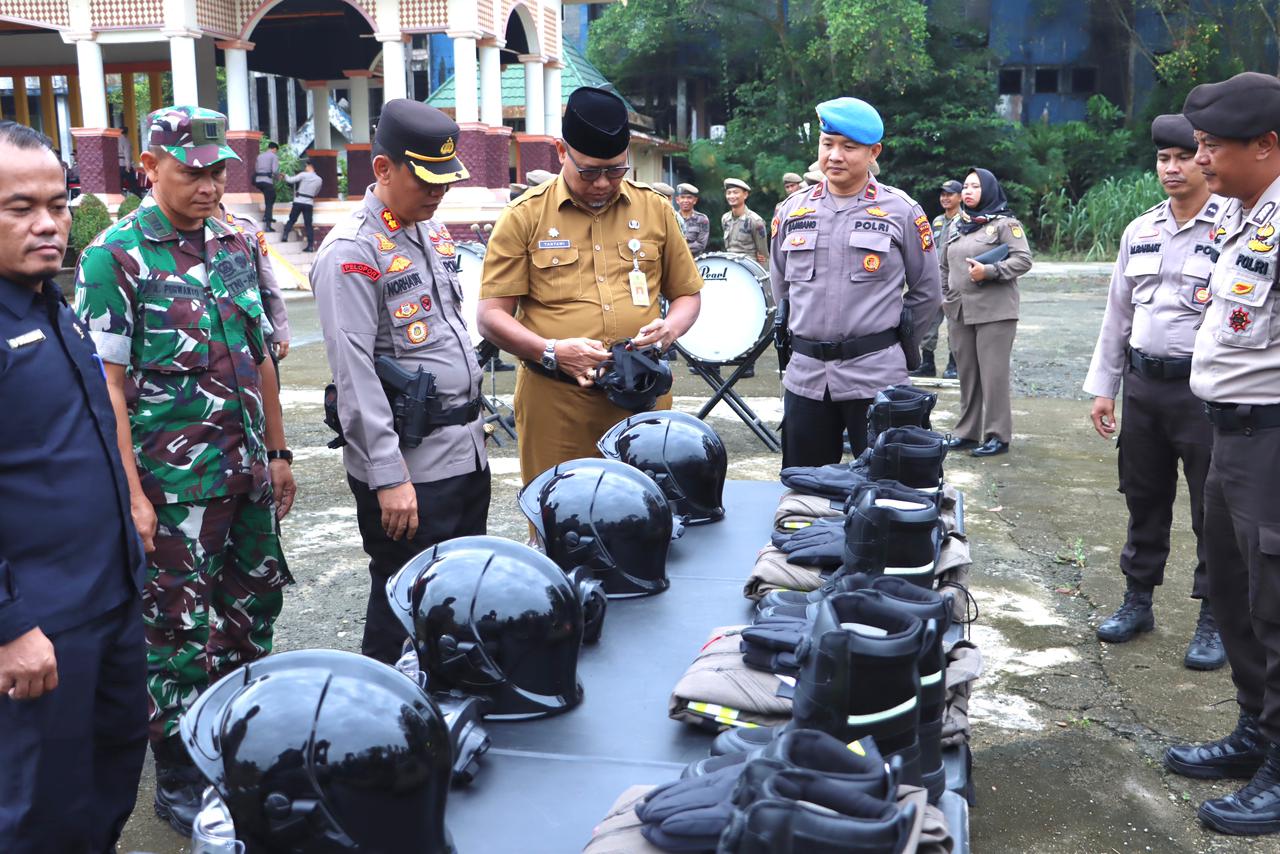 Polres Inhil Gelar Apel Kesiapsiagaan Penanganan Karhutla