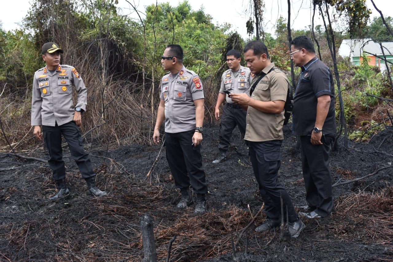 Bupati Kampar Apresiasi Tim Gabungan Pemadaman Karhutla Di Bangkinang