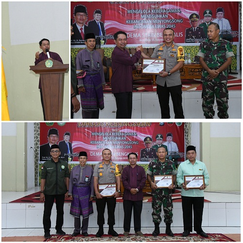 Kapolres Bengkalis Himbau Seluruh Peserta Dialog Kebangsaan Untuk Membangun Persatuan