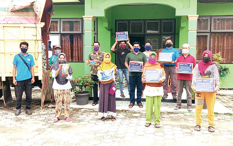 RAPP: Serahkan Sembako, Donor Darah dan Dukung Pertanian
