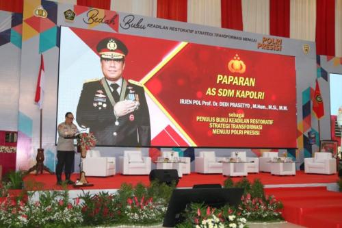 Asisten SDM Kapolri Kupas Tuntas Restoratif Justice di Era Presisi