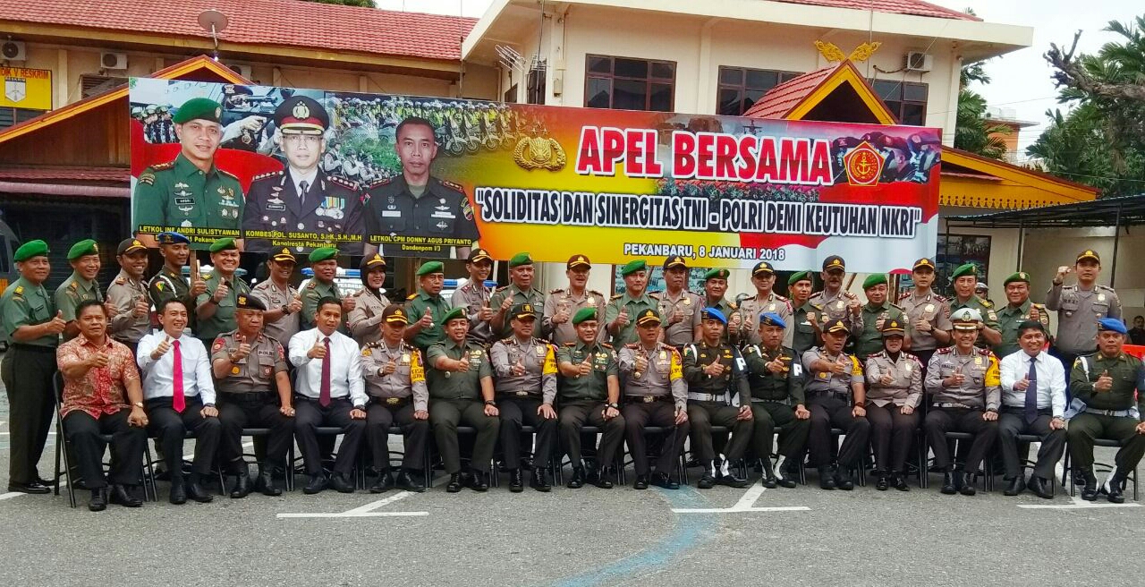 Soliditas sinergitas TNI- POLRI Demi keutuhan NKRI 