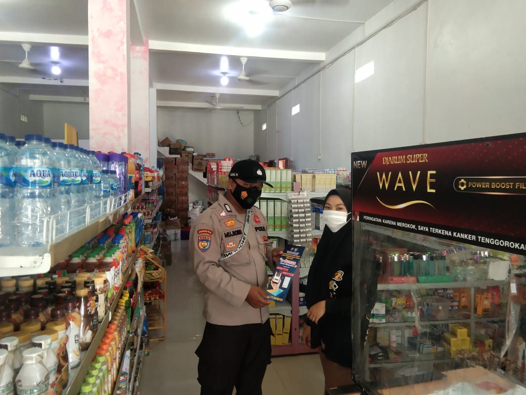 Polsek Kerumutan Sosialisasikan Aplikasi E-Dumas kepada Masyarakat