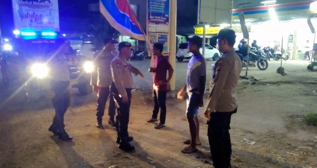 Polsek Pangkalan Lesung Laksanakan Giat Patroli Berskala Besar