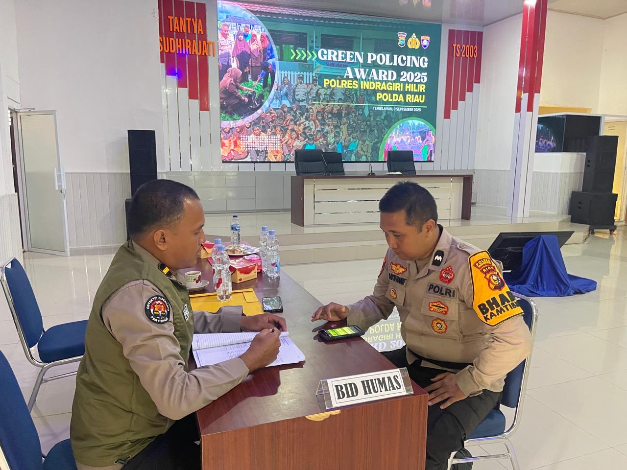 Polres Indragiri Hilir Siap Bersaing Raih Penghargaan Green Policing Award 2025