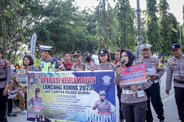 Kasatlantas Polres Dumai Pastikan Selalu Hadir Untuk Masyarakat