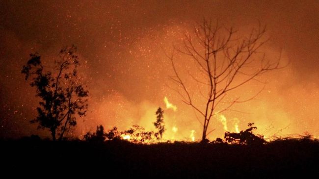 Polsek Bunut Gandeng Perusahaan, Buat Embung untuk Antisipasi Karhutla