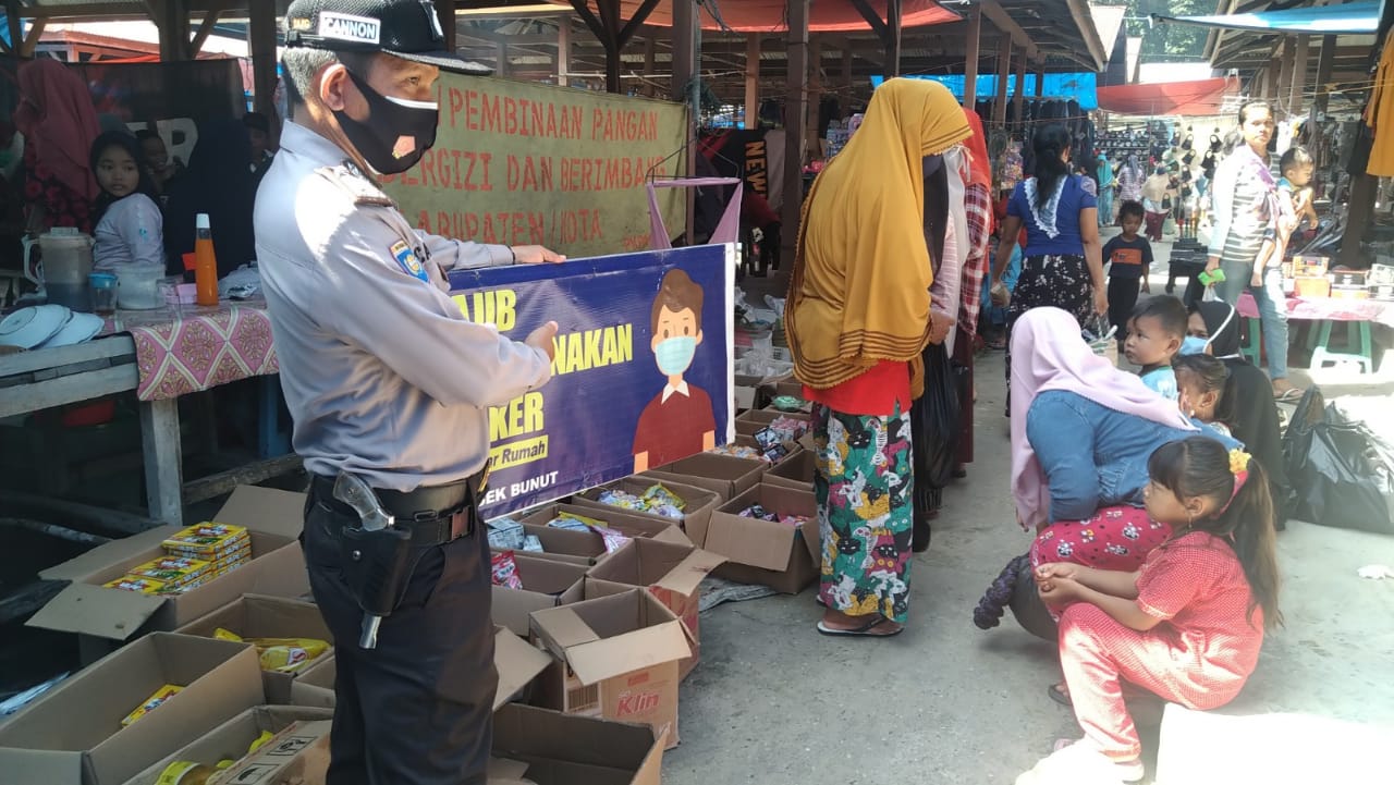 Hari Libur, Polsek Bunut Sosialisasi di Sejumlah Lokasi Operasi Yustisi