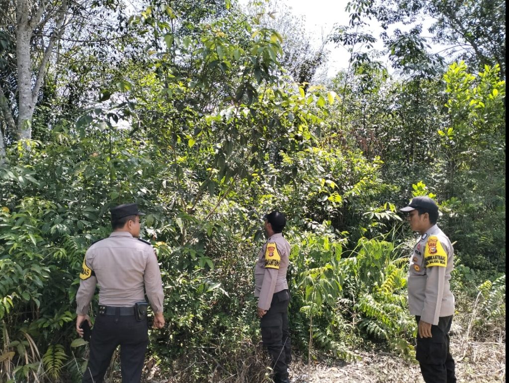 Polisi Cegah Cegah Karhutlah di Pangkalan Kuras