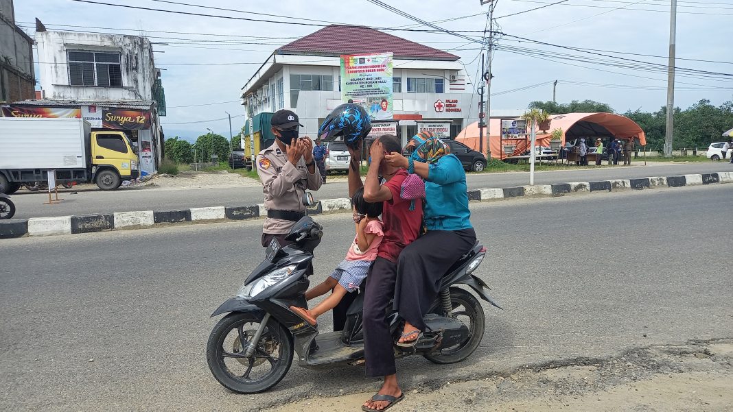 Operasi Yustisi Terus Di Galakkan si Kabupaten Rohul, Beberapa Pelanggar Dilakukan Penindakan