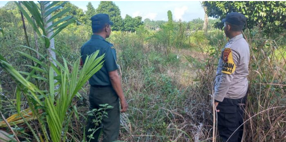 TNI-Polri di Langgam Perkuat Sinergi Lewat Silaturahmi di Segati