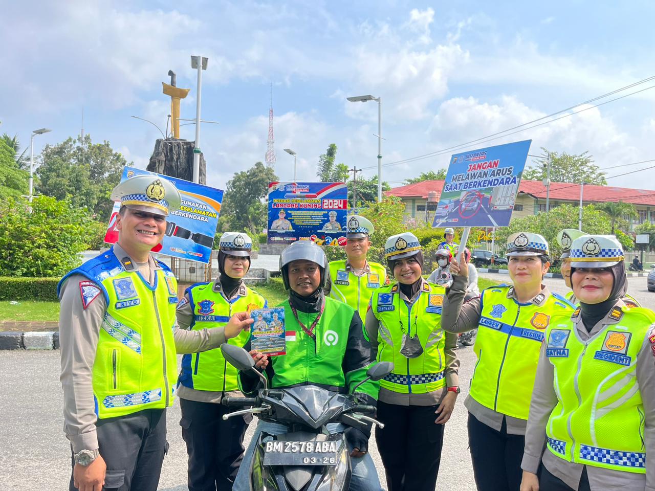 Bangun Budaya Tertib Berlalu lintas, Satgas Binluh Gencarkan Kampanye dan Himbauan Keselamatan