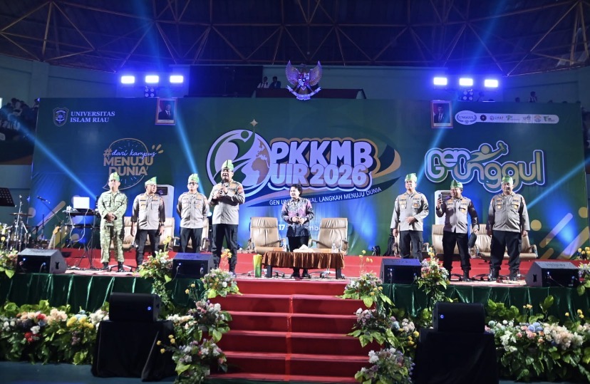 Serdik Sespimti Polri Bekali Mahasiswa UIR Soal Karhutla dan Green Policing