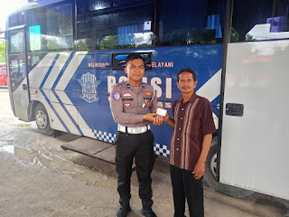Warga Sungai Gantang Apresiasi Layanan SIM Keliling Satlantas Polres Inhil