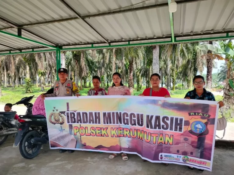  Kegiatan Minggu Kasih Harmoni Polsek Kerumutan